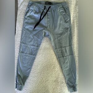 Cotton On Custom Jogger Pants Men’s 34x29.5 Sage Green Utility Athleisure